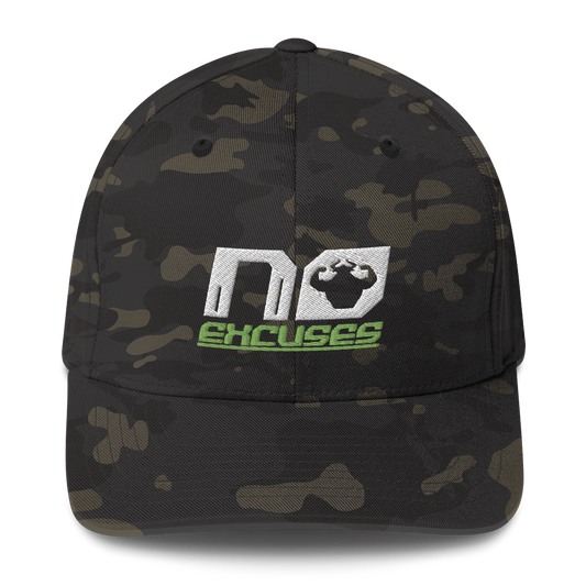 No Excuses Full Back Hat  - Strong and Humble Apparel