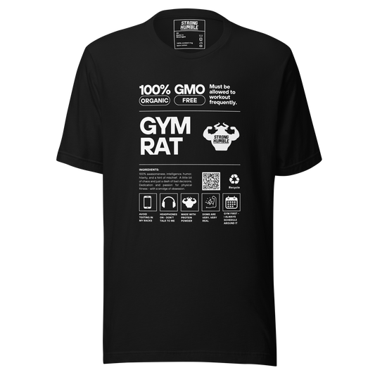 Gym Rat T-shirt - Strong and Humble Apparel