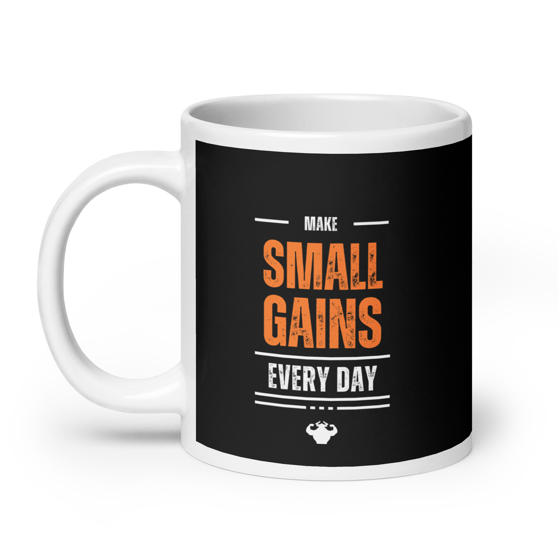 Make Small Gains Every Day Mug  - Strong and Humble Apparel