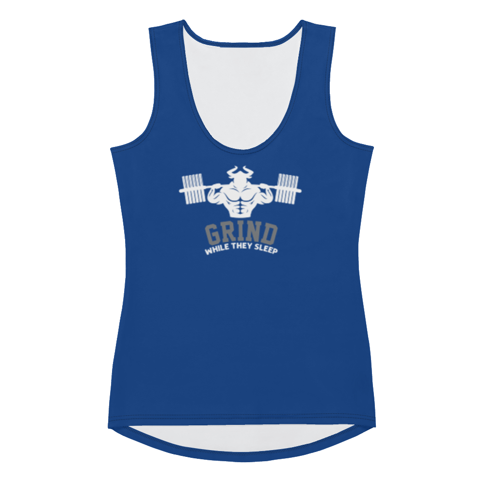 Grind While They Sleep Women's Tank Top - Strong and Humble Apparel