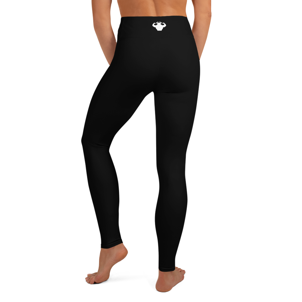 Strong and Humble Black Yoga Leggings  - Strong and Humble Apparel