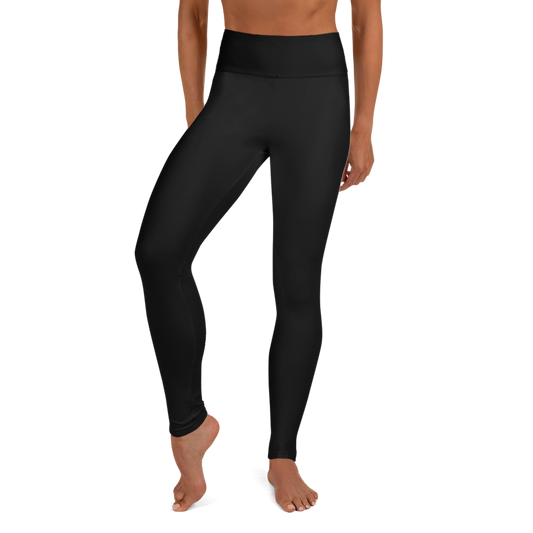 Strong and Humble Black Yoga Leggings  - Strong and Humble Apparel