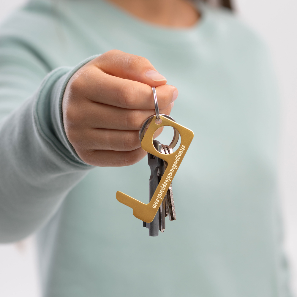 Strong and Humble Apparel Engraved Brass Touch Tool  - Strong and Humble Apparel