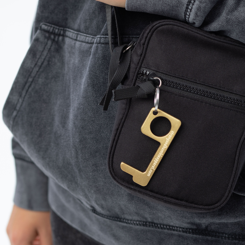 Strong and Humble Apparel Engraved Brass Touch Tool  - Strong and Humble Apparel