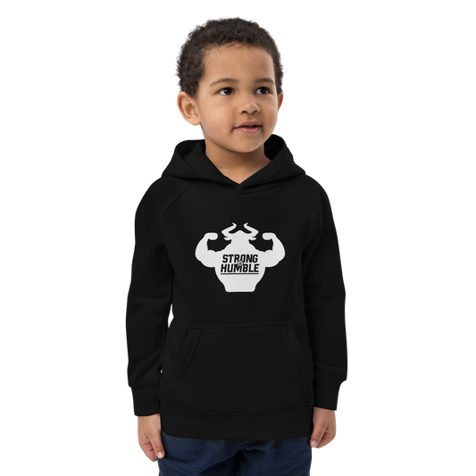 Classic Logo Kids Eco Hoodie  - Strong and Humble Apparel