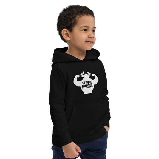 Classic Logo Kids Eco Hoodie  - Strong and Humble Apparel