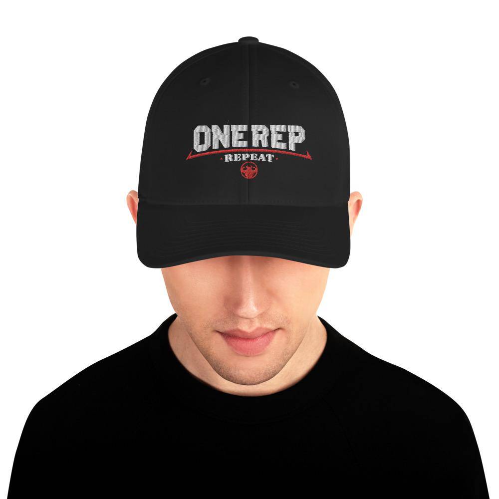 Fullback Flex One Rep Repeat Hat Hats - Strong and Humble Apparel