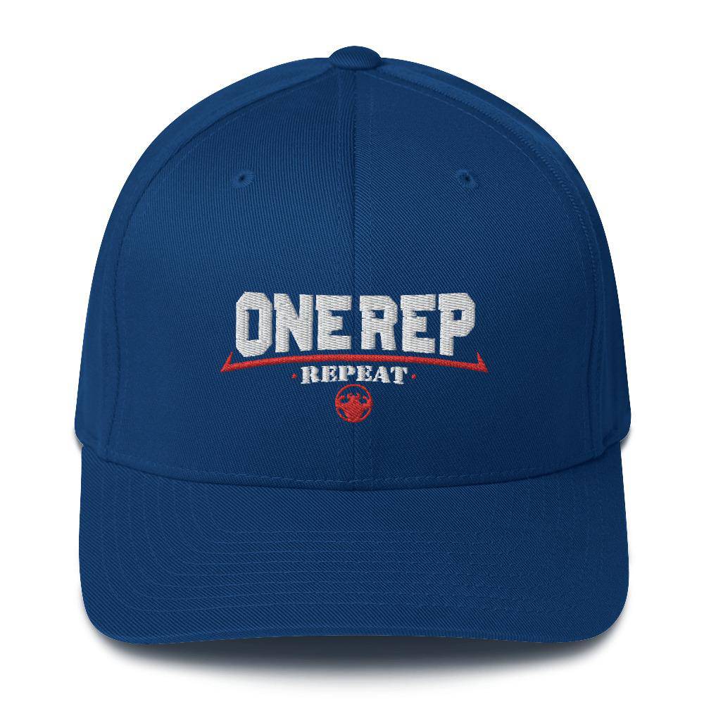 Fullback Flex One Rep Repeat Hat Hats - Strong and Humble Apparel