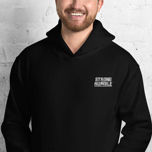 Strong and Humble Clean Lines Hoodie with Embroidered Logo Hoodie - Strong and Humble Apparel