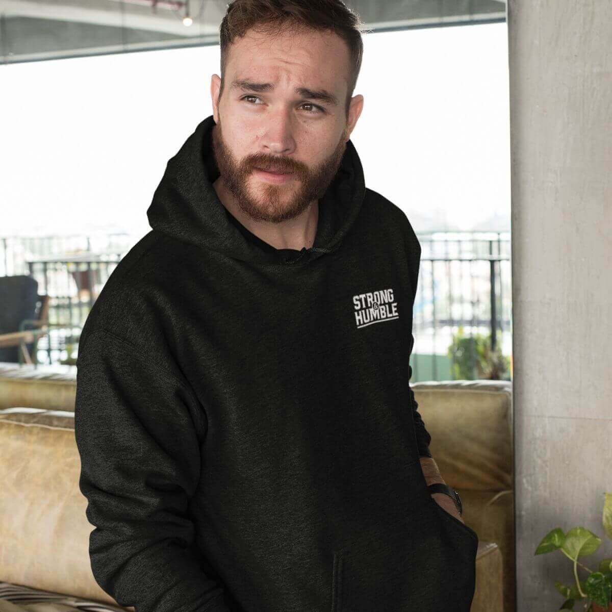 Strong and Humble Clean Lines Men's Hoodie Hoodie - Strong and Humble Apparel