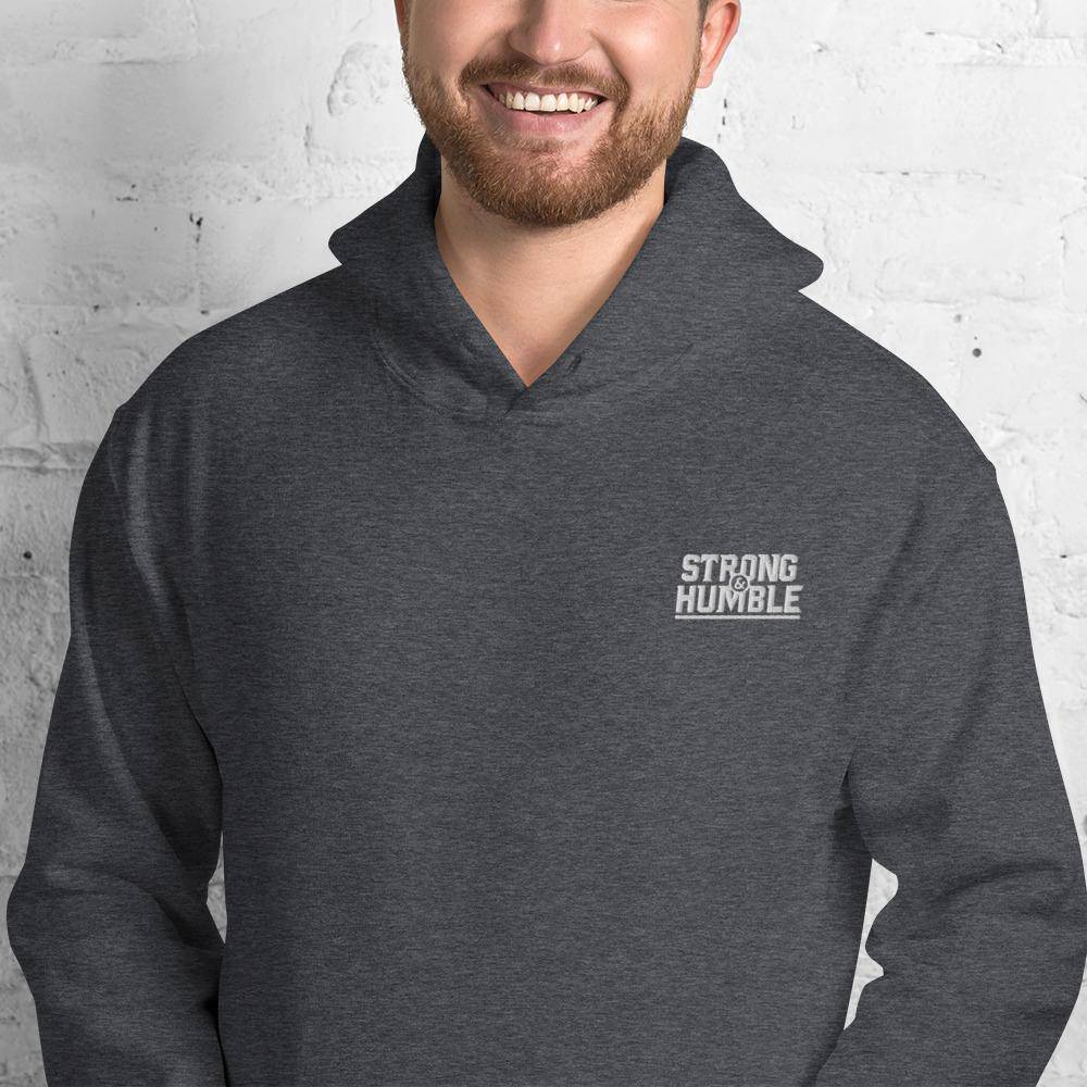 Strong and Humble Clean Lines Hoodie with Embroidered Logo Hoodie - Strong and Humble Apparel