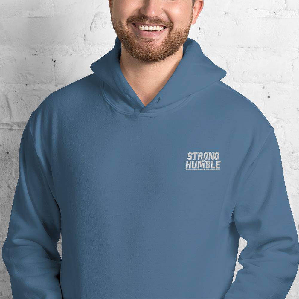 Strong and Humble Clean Lines Hoodie with Embroidered Logo Hoodie - Strong and Humble Apparel