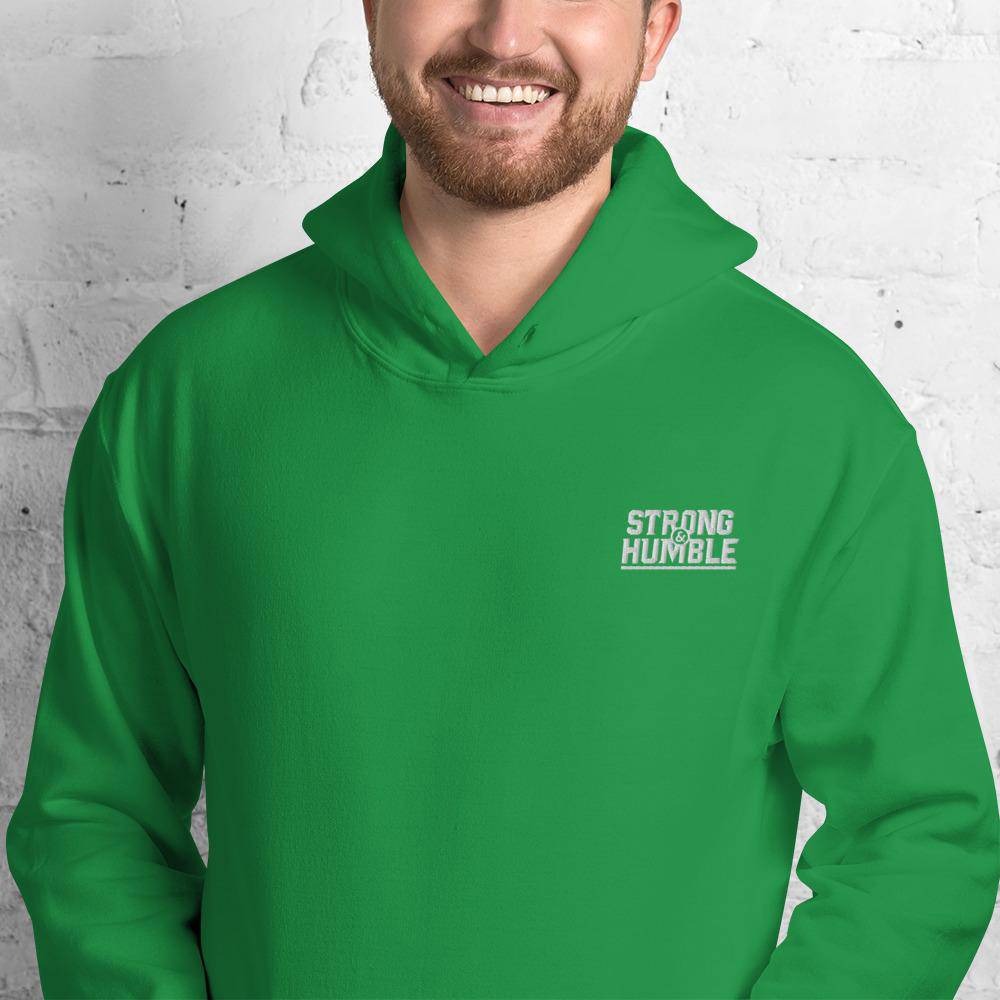 Strong and Humble Clean Lines Hoodie with Embroidered Logo Hoodie - Strong and Humble Apparel