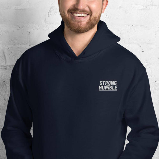 Strong and Humble Clean Lines Hoodie with Embroidered Logo Hoodie - Strong and Humble Apparel