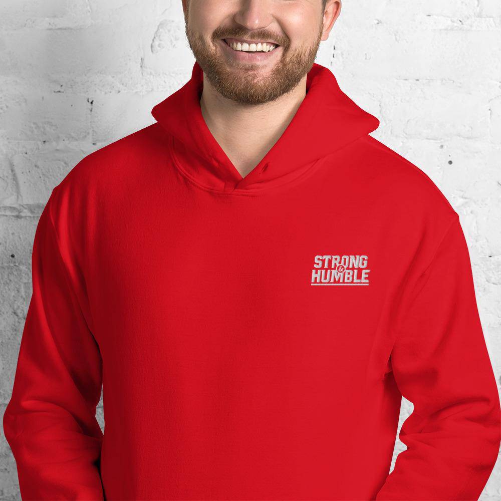 Strong and Humble Clean Lines Hoodie with Embroidered Logo Hoodie - Strong and Humble Apparel