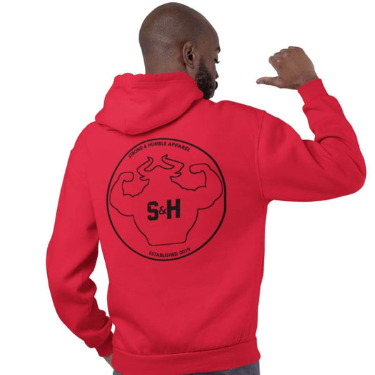 The Outline Men's Hoodie Hoodie - Strong and Humble Apparel