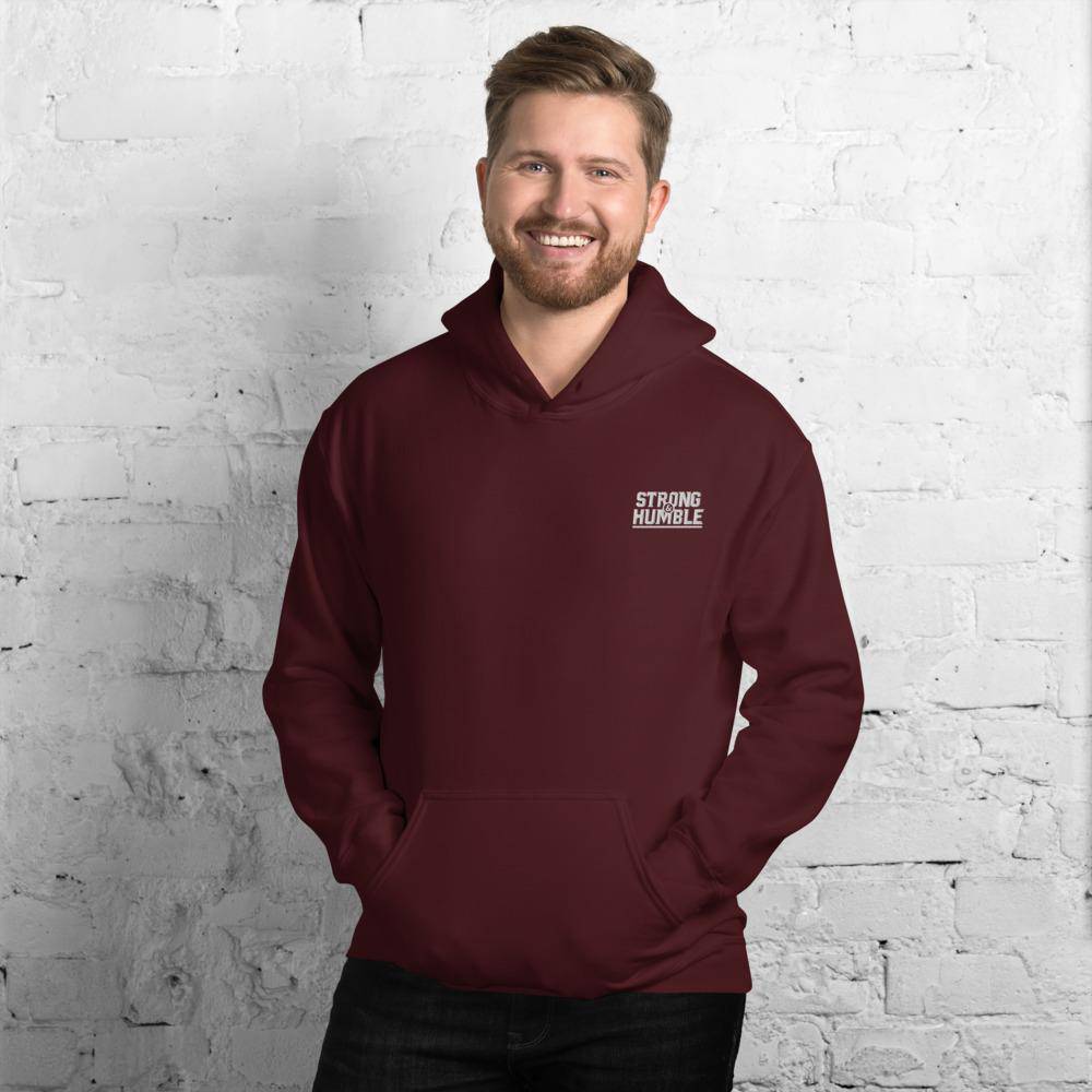 Strong and Humble Clean Lines Hoodie with Embroidered Logo Hoodie - Strong and Humble Apparel