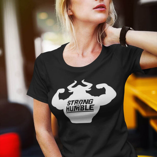 Classic Strong and Humble Logo Women's T-shirt T-shirt - Strong and Humble Apparel