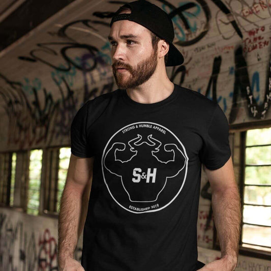 The Outline Men's T-Shirt T-shirt - Strong and Humble Apparel