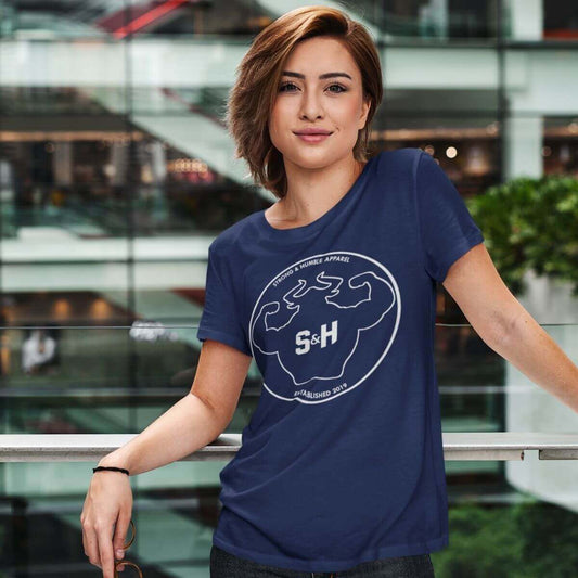 The Outline Women's Short Sleeve T-shirt T-shirt - Strong and Humble Apparel