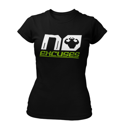 No Excuses Women's T-shirt T-Shirts - Strong and Humble Apparel