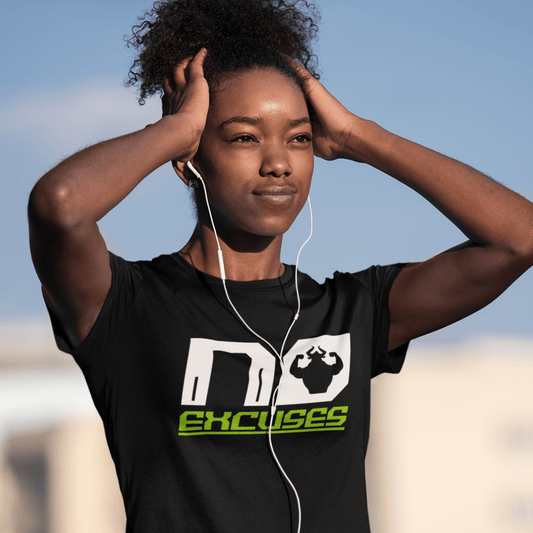 No Excuses Women's T-shirt T-Shirts - Strong and Humble Apparel