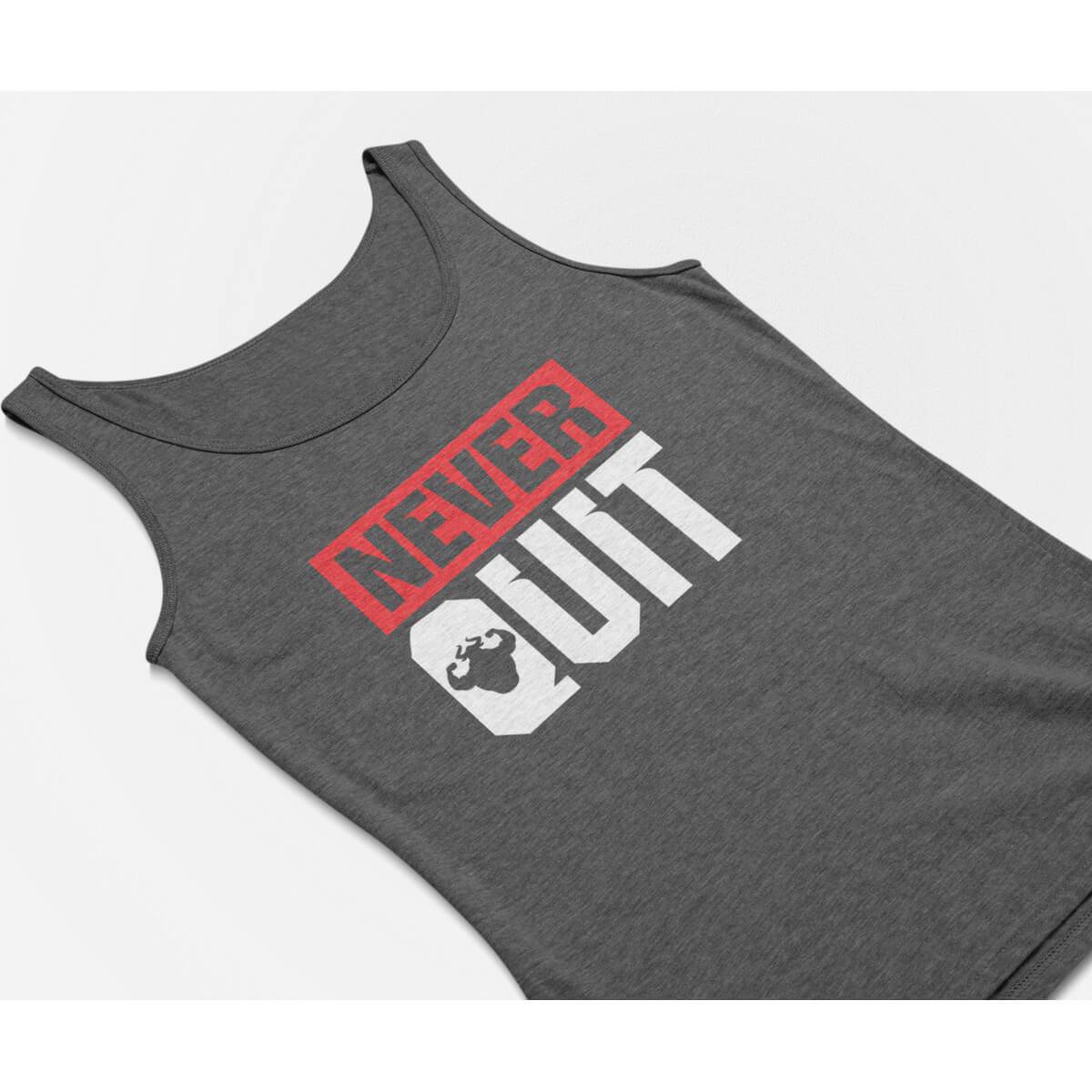 Never Quit Men's Tank Top Tank - Strong and Humble Apparel