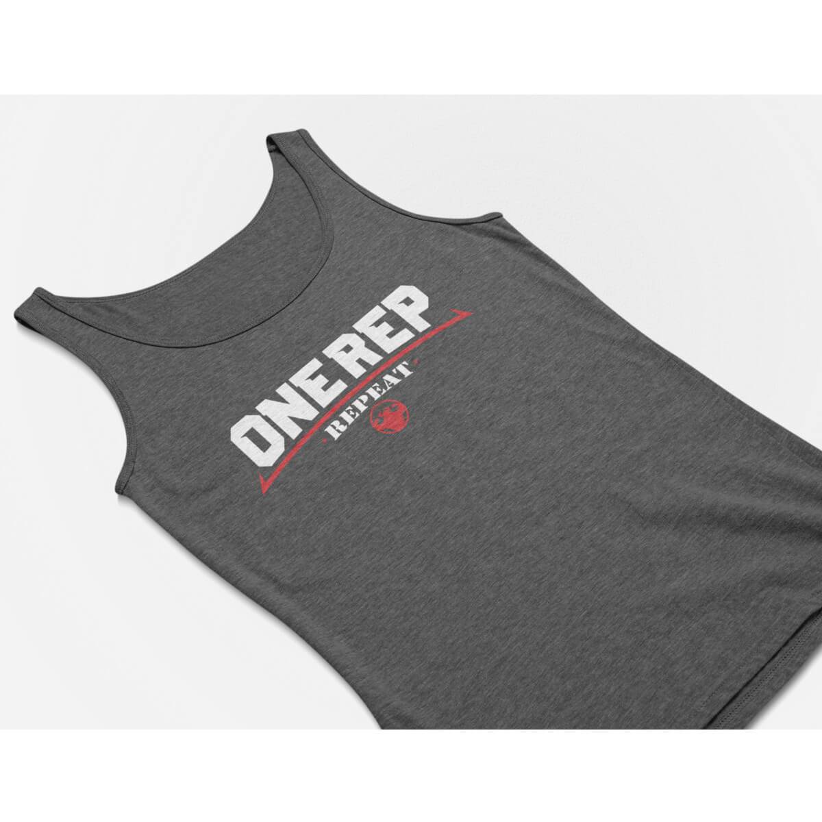 One Rep Repeat Men's Tank Top Tank - Strong and Humble Apparel