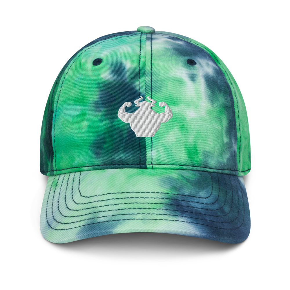Minimal Logo Tie dye hat  - Strong and Humble Apparel