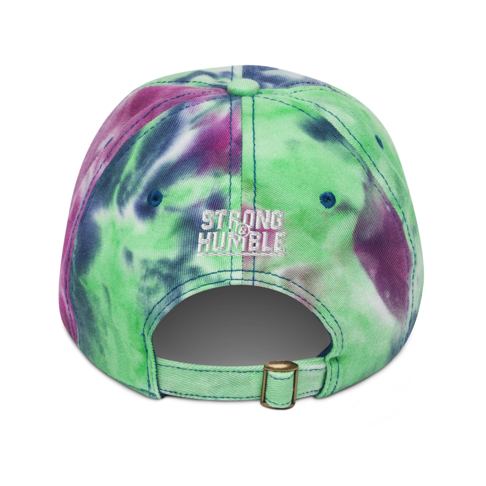 Minimal Logo Tie dye hat  - Strong and Humble Apparel