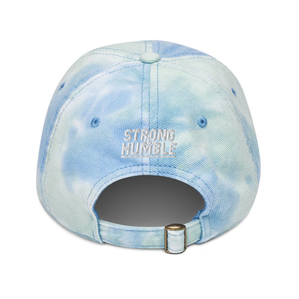 Minimal Logo Tie dye hat  - Strong and Humble Apparel