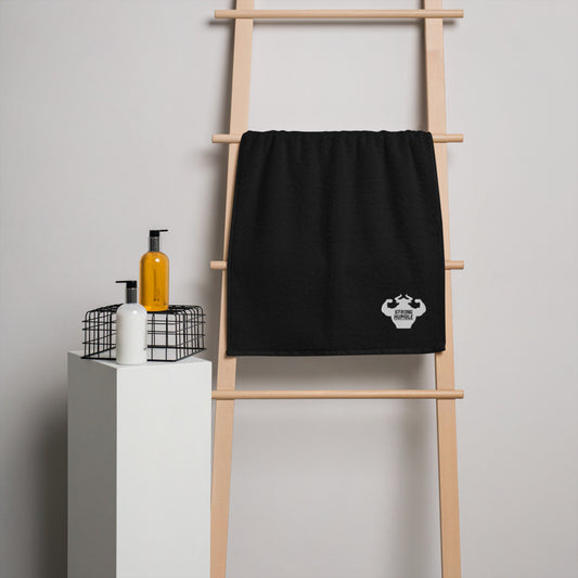 Strong and Humble Gym Towels with Embroidered Logo  - Strong and Humble Apparel
