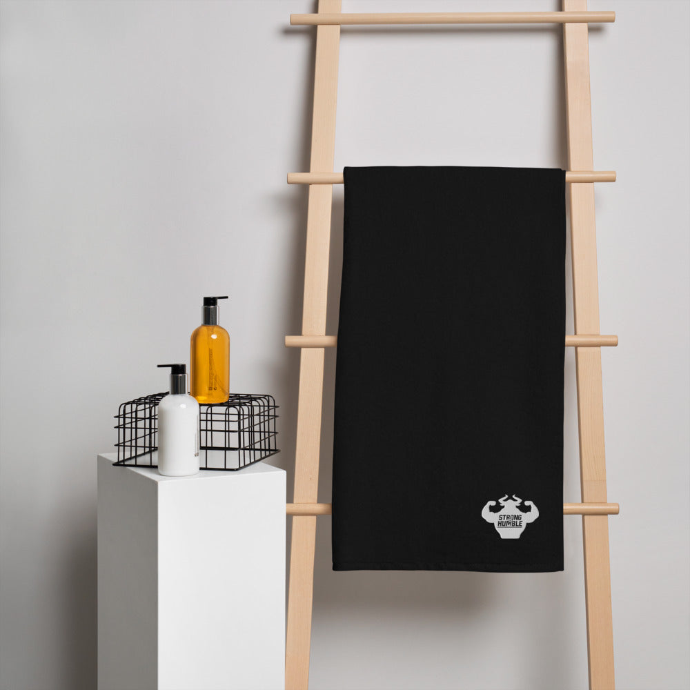 Strong and Humble Gym Towels with Embroidered Logo  - Strong and Humble Apparel