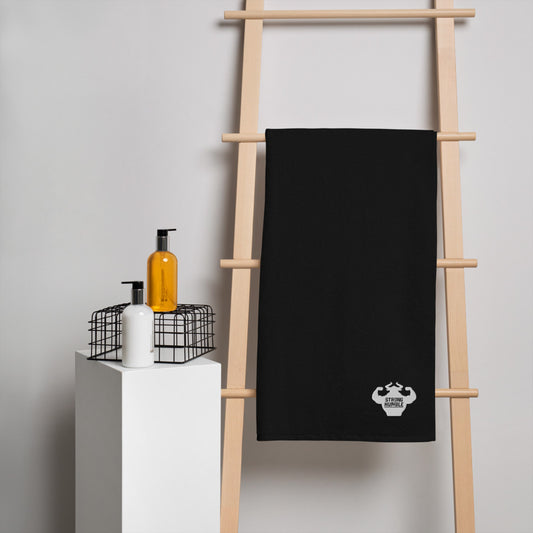 Strong and Humble Gym Towels with Embroidered Logo  - Strong and Humble Apparel