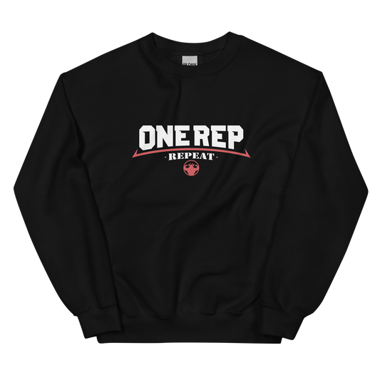One Rep Repeat Sweatshirt - Strong and Humble Apparel