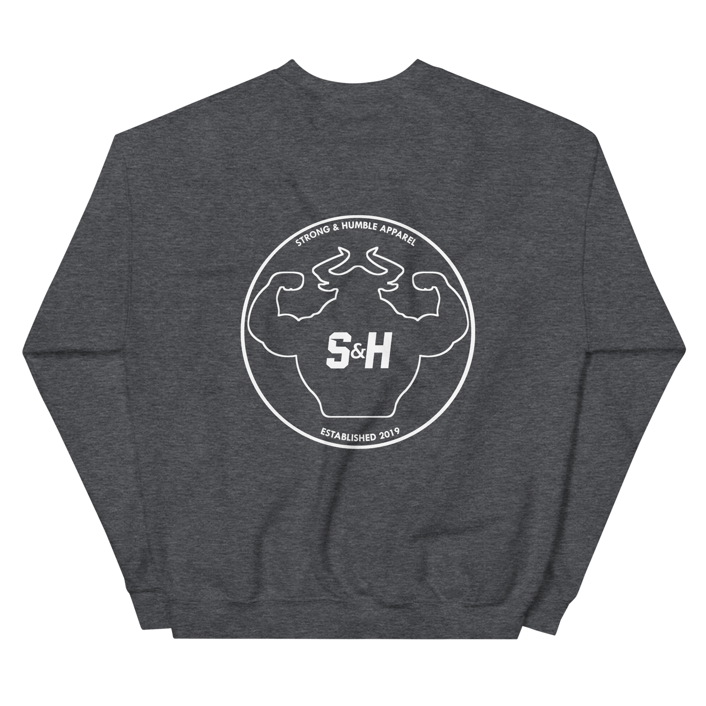 Outline Sweatshirt - Strong and Humble Apparel