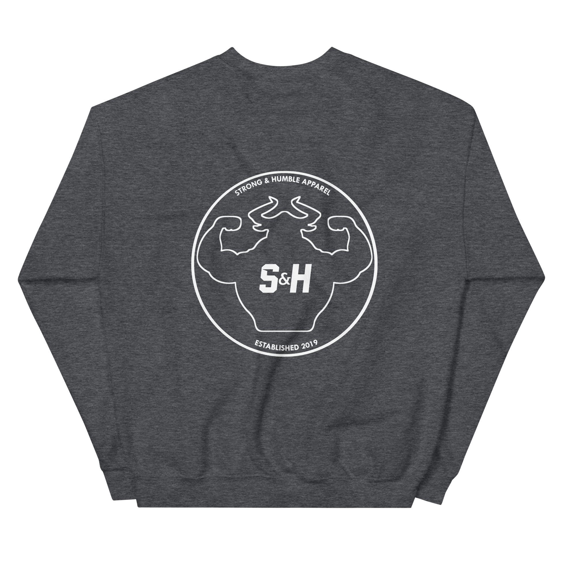 Outline Sweatshirt  - Strong and Humble Apparel