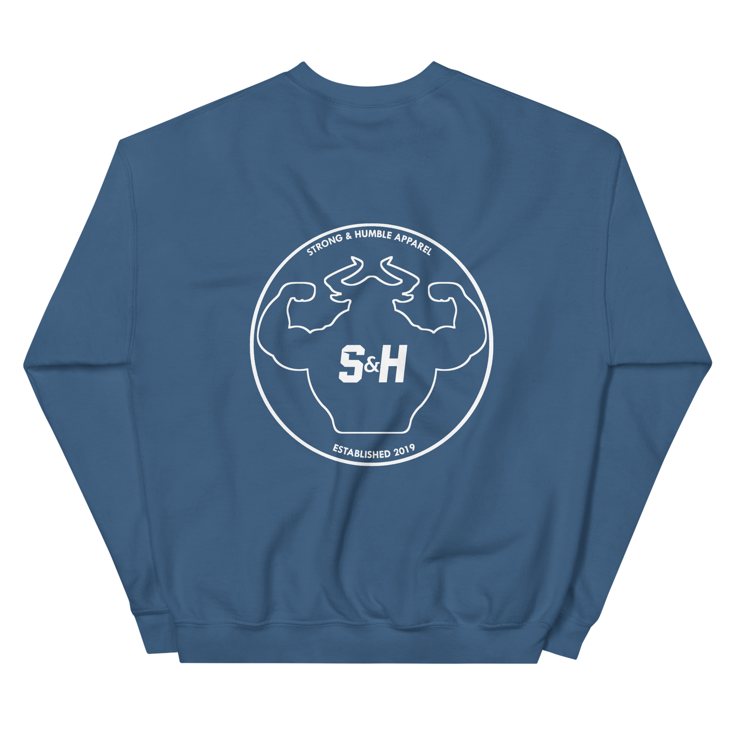 Outline Sweatshirt - Strong and Humble Apparel