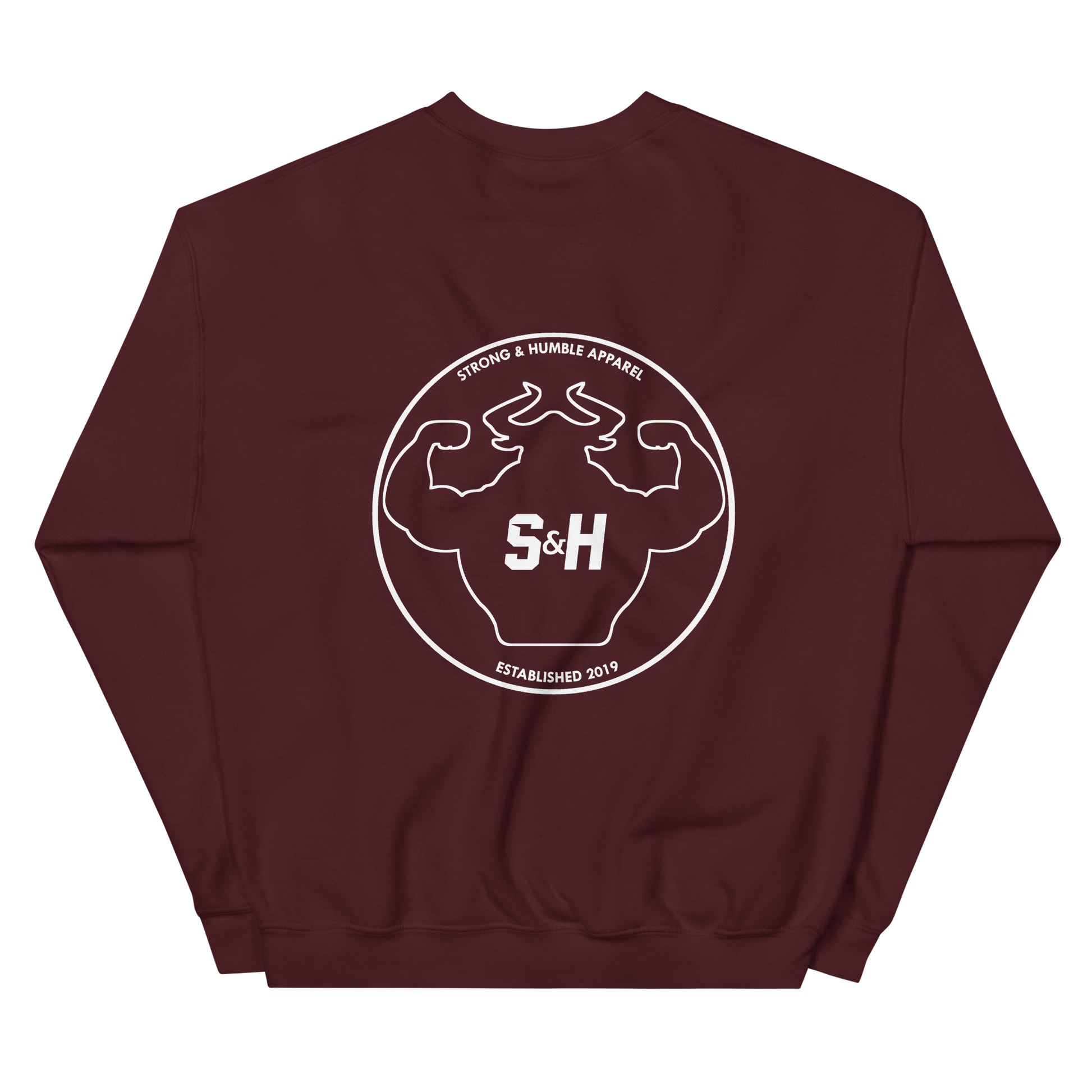 Outline Sweatshirt  - Strong and Humble Apparel