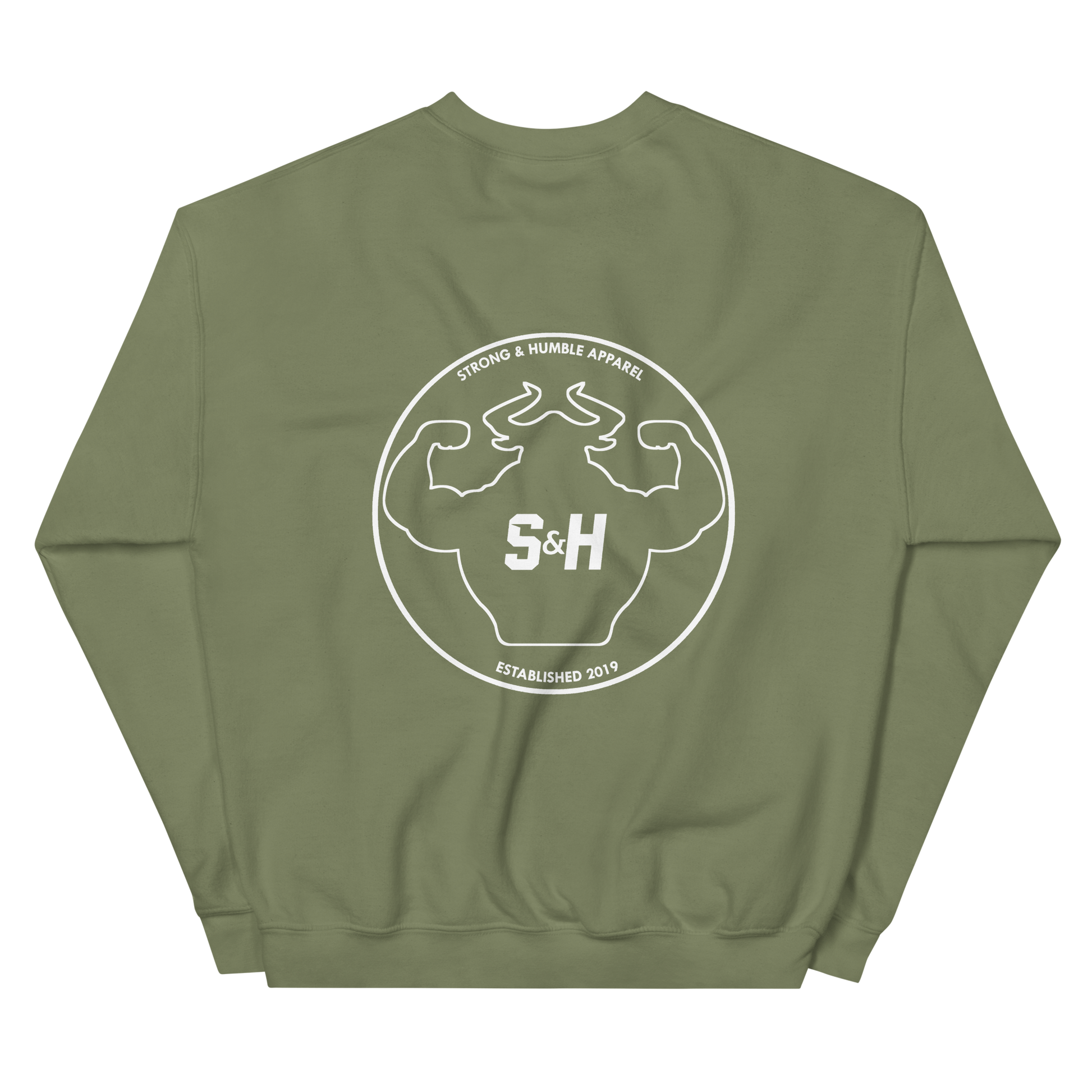 Outline Sweatshirt  - Strong and Humble Apparel
