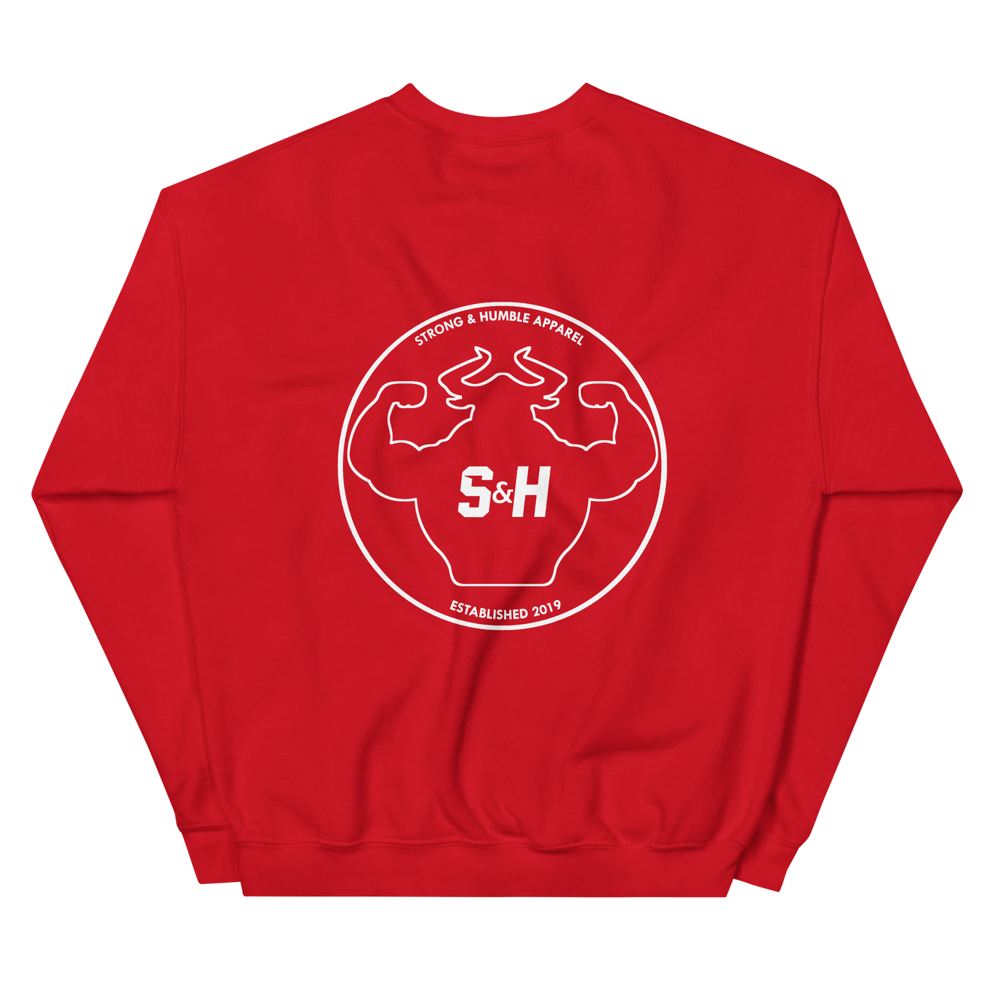 Outline Sweatshirt - Strong and Humble Apparel