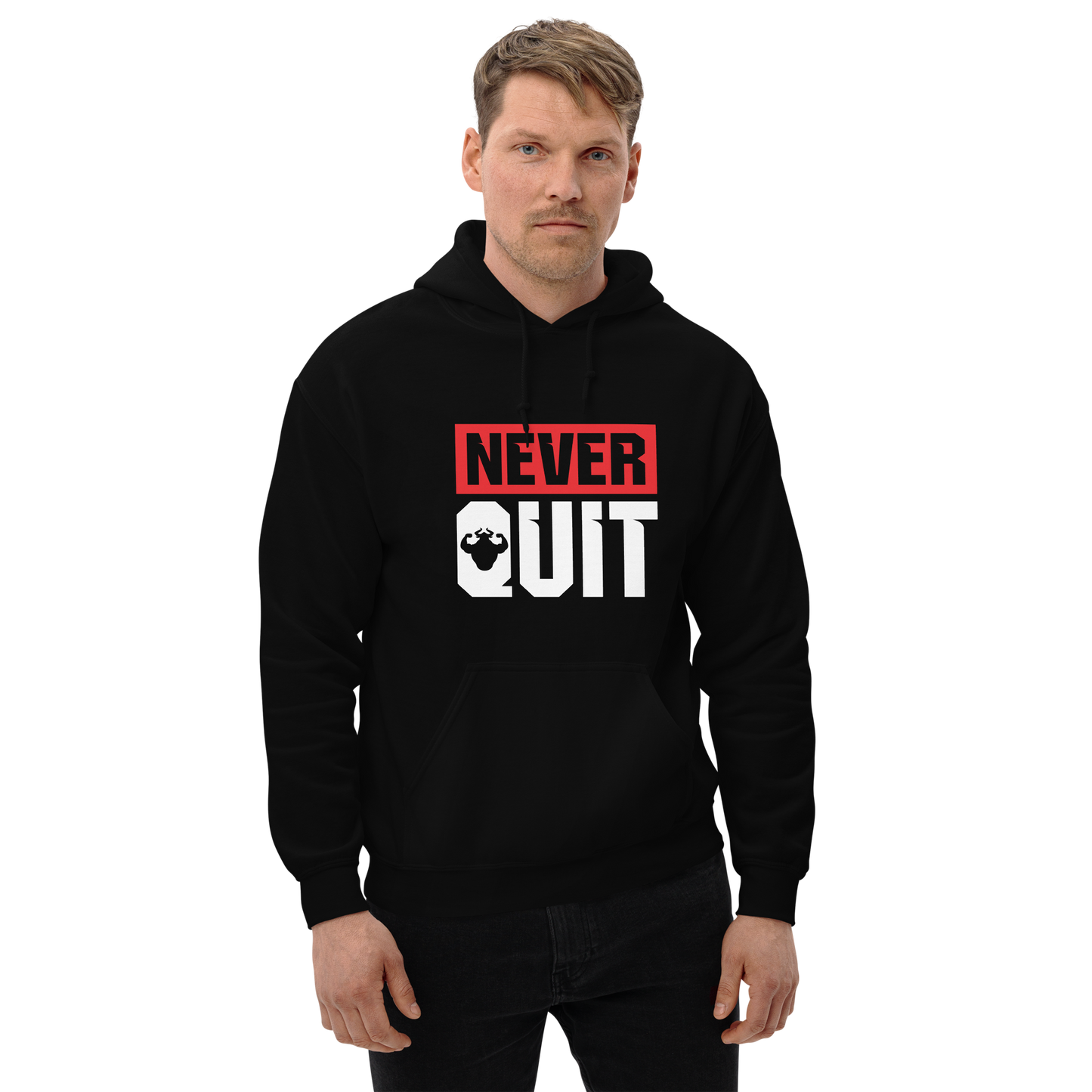 Never Quit Hoodie - Strong and Humble Apparel