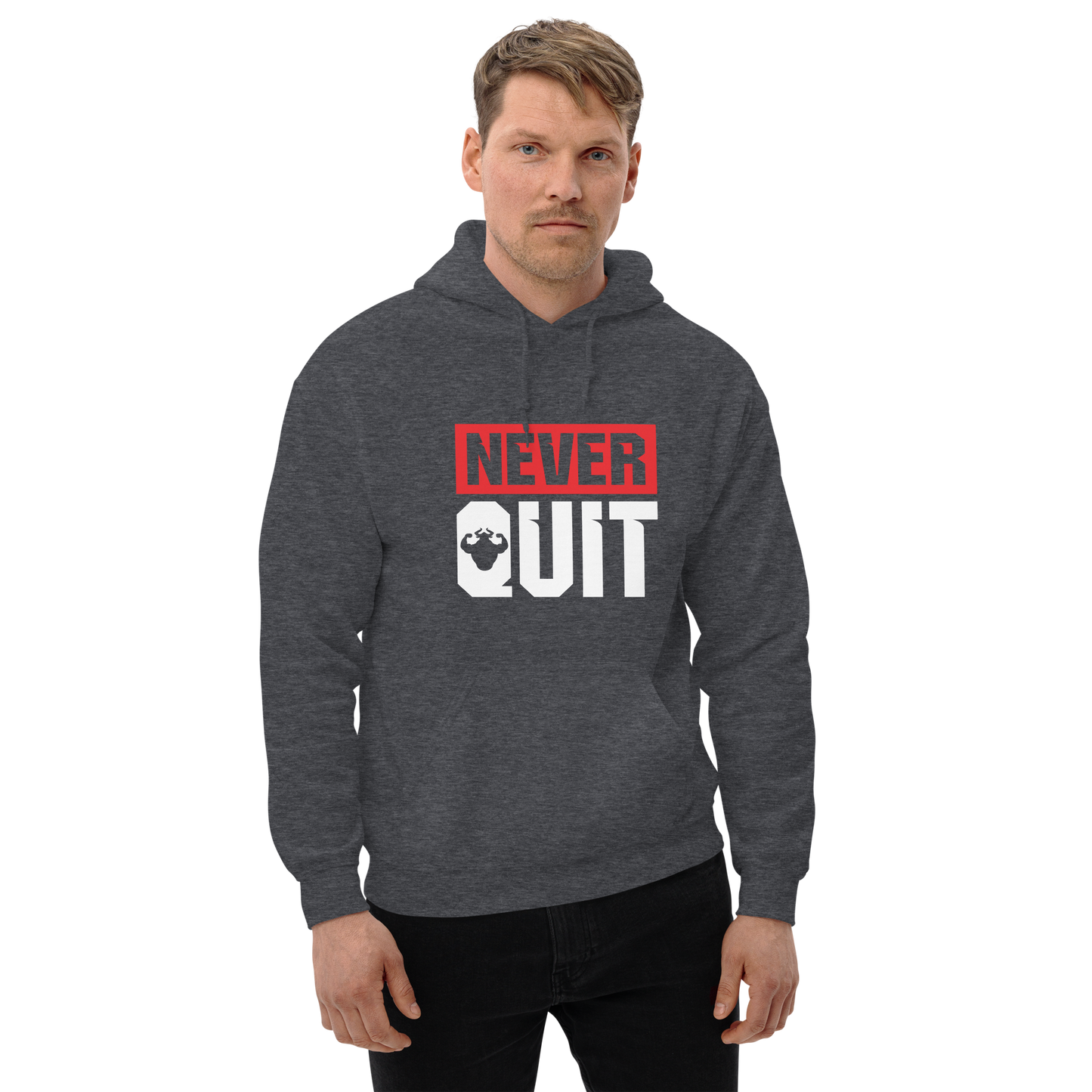 Never Quit Hoodie - Strong and Humble Apparel