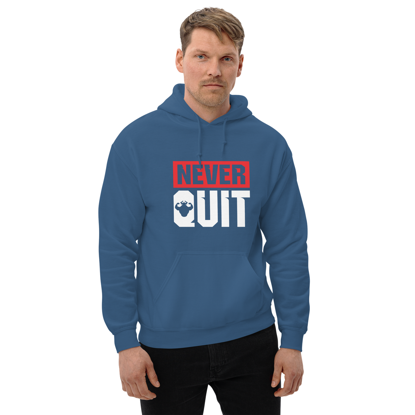 Never Quit Hoodie - Strong and Humble Apparel