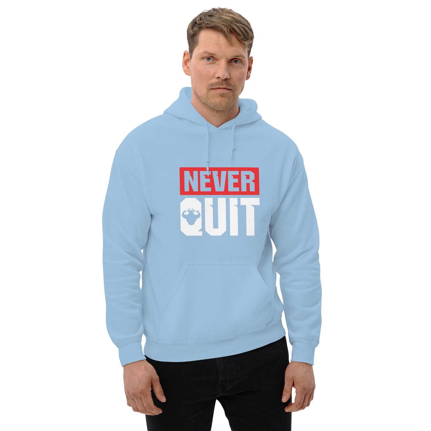 Never Quit Hoodie - Strong and Humble Apparel