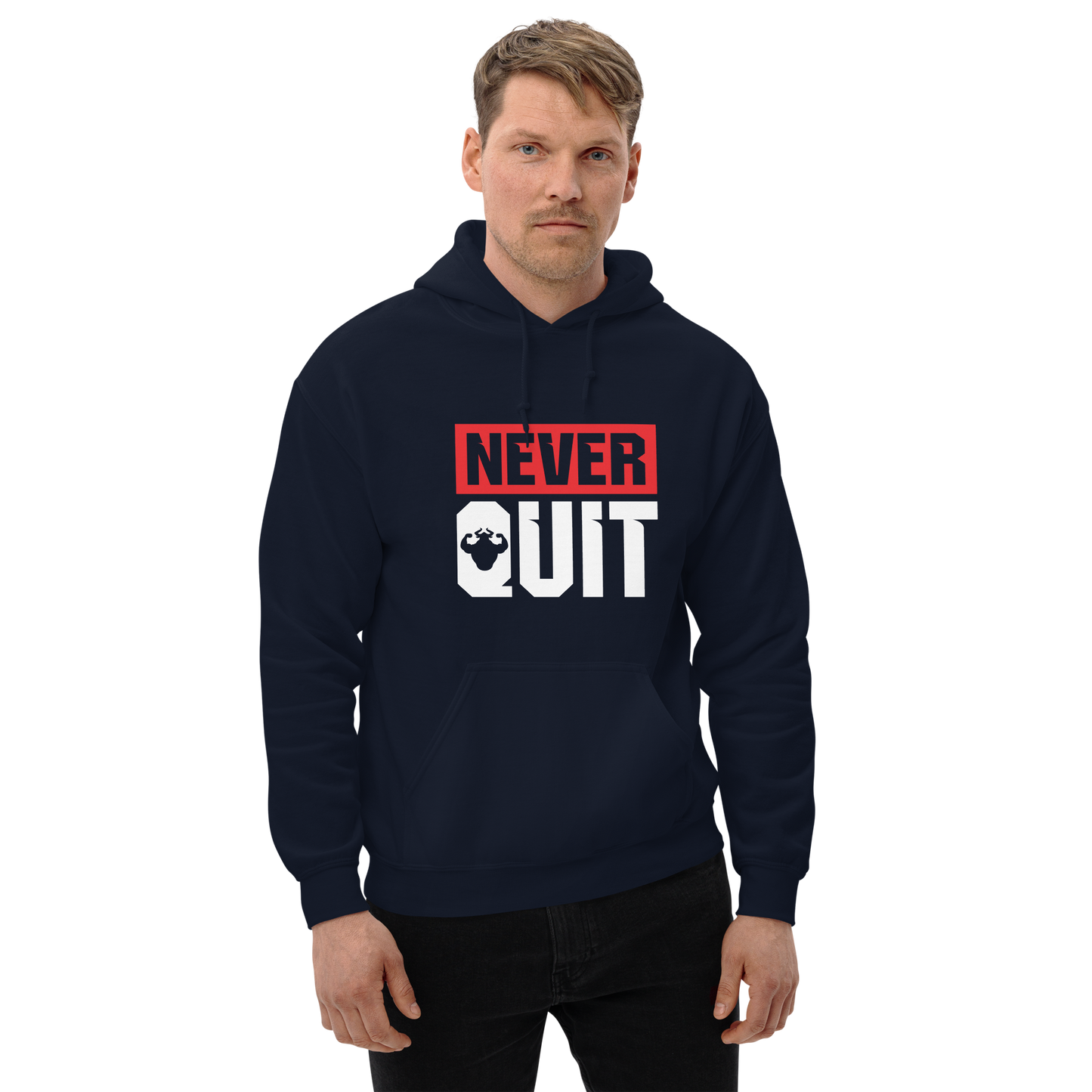 Never Quit Hoodie - Strong and Humble Apparel