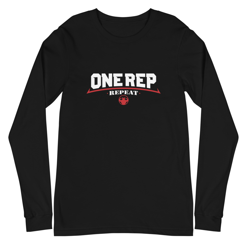 One Rep Repeat Long Sleeve Tee  - Strong and Humble Apparel