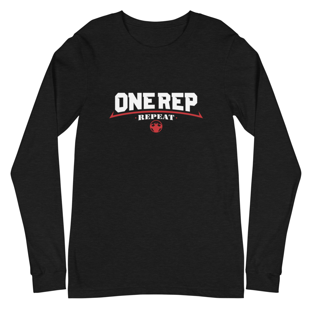 One Rep Repeat Long Sleeve Tee  - Strong and Humble Apparel