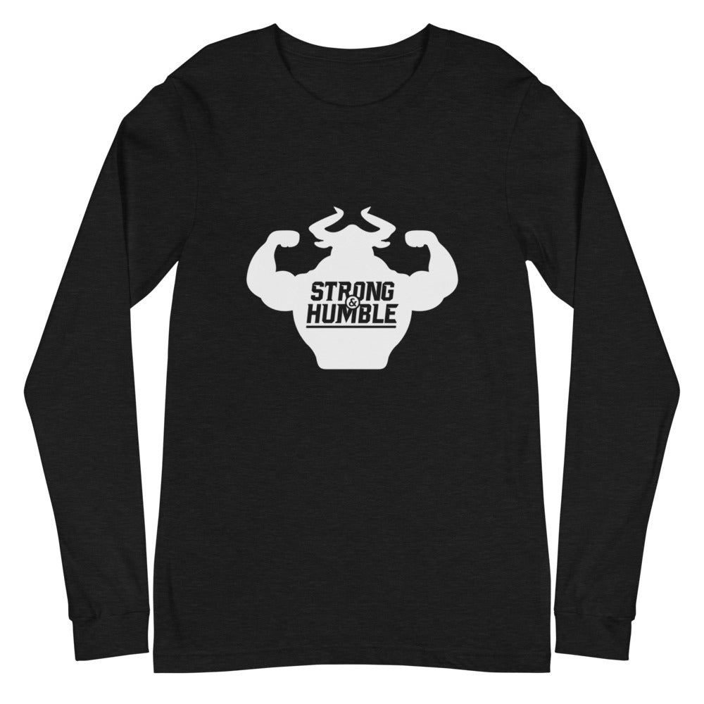 Classic Logo  Long Sleeve Tee  - Strong and Humble Apparel