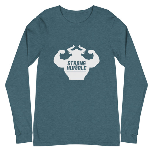 Classic Logo  Long Sleeve Tee  - Strong and Humble Apparel